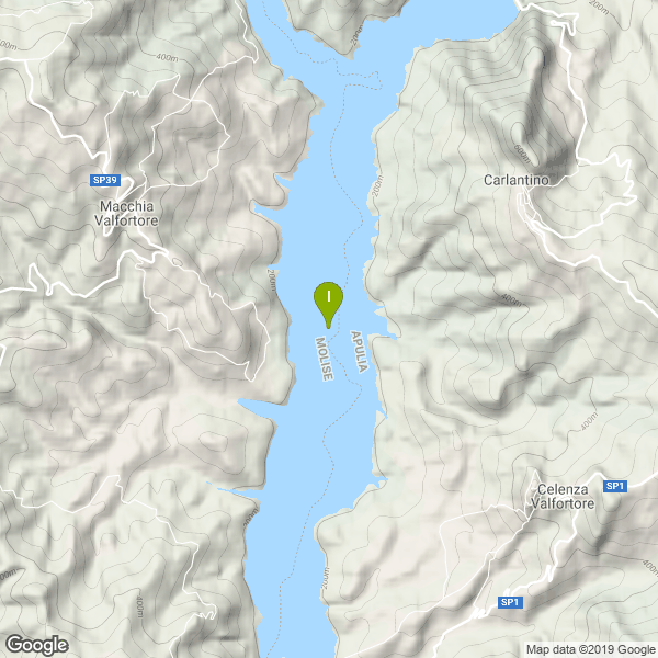 Le coordinate di questo lago a pagamento. Lat: 41.580000 Long: 14.945000