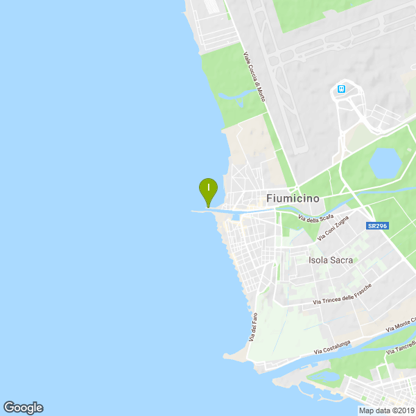 Il luogo di pesca. Lat: 41.771749 Long: 12.218769