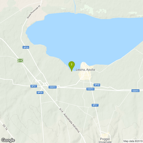 Il luogo di pesca. Lat: 41.861763 Long: 15.343094