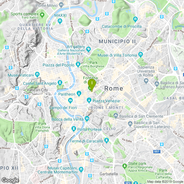 Le coordinate di questo lago a pagamento. Lat: 41.90119901477 Long: 12.484180927276