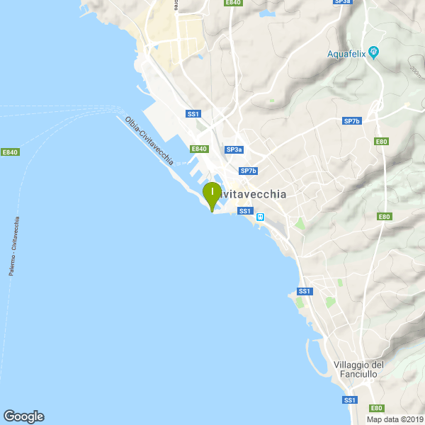 Il luogo di pesca. Lat: 42.089051 Long: 11.786613