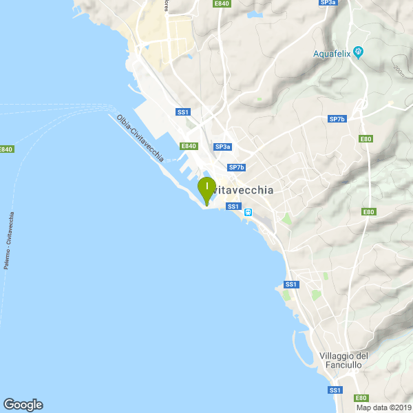 Il luogo di pesca. Lat: 42.089367 Long: 11.78786