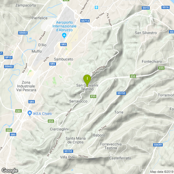 Il luogo di pesca. Lat: 42.4094917 Long: 14.2016145