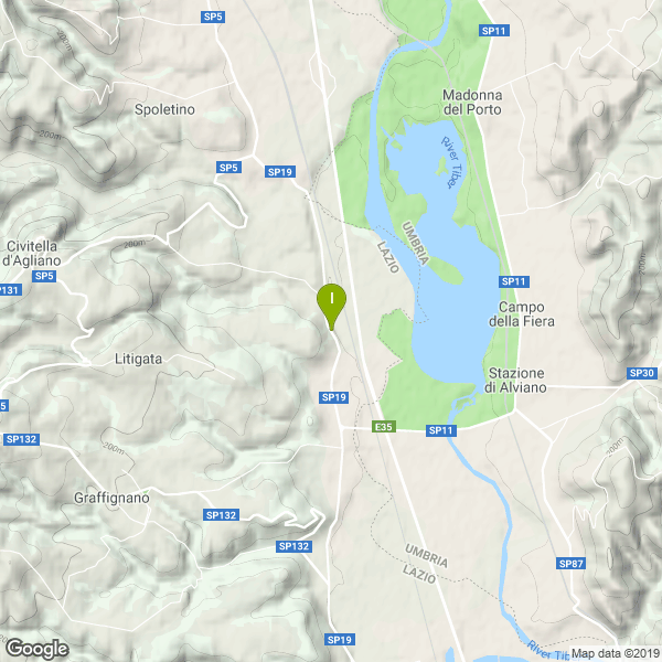 Il luogo di pesca. Lat: 42.595403 Long: 12.23244