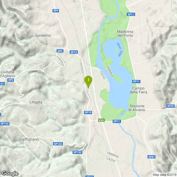 Il luogo di pesca. Lat: 42.598145 Long: 12.233019