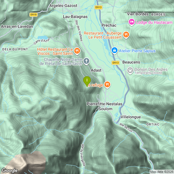 Il luogo di pesca. Lat: 42.9663688 Long: -0.0852324