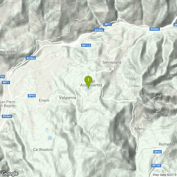 Le coordinate di questo lago a pagamento. Lat: 43.863619 Long: 12.026424