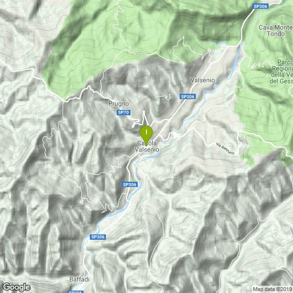 Il luogo di pesca. Lat: 44.223615 Long: 11.623646