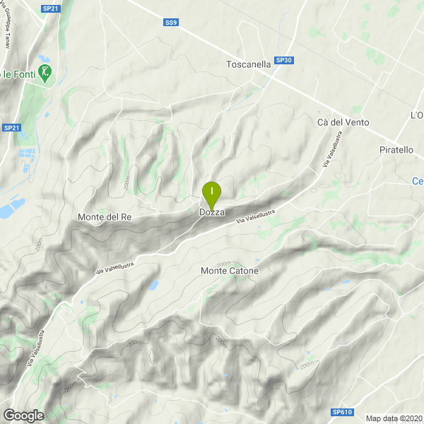 Il luogo di pesca. Lat: 44.3587677 Long: 11.6257407