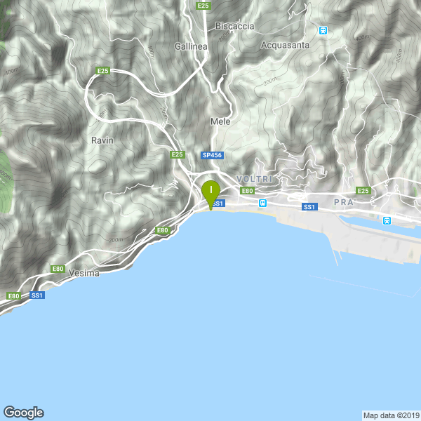 Il luogo di pesca. Lat: 44.427344 Long: 8.745718