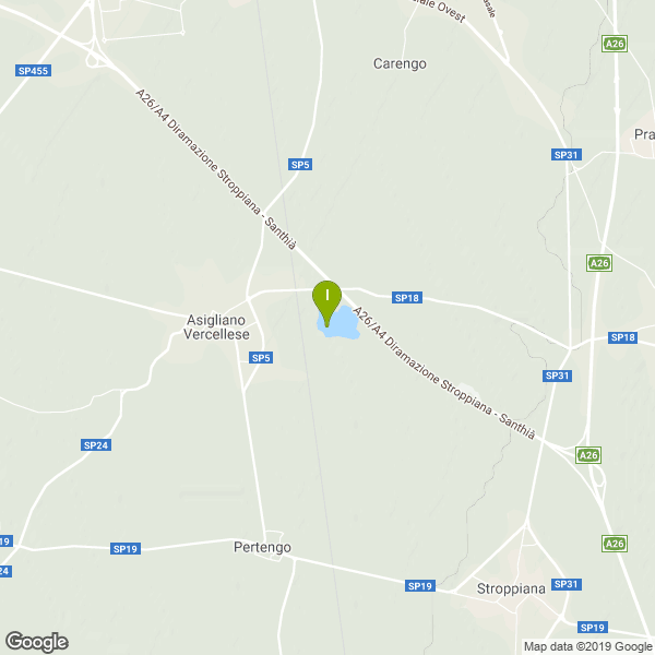 Le coordinate di questo lago a pagamento. Lat: 45.260389 Long: 8.425827