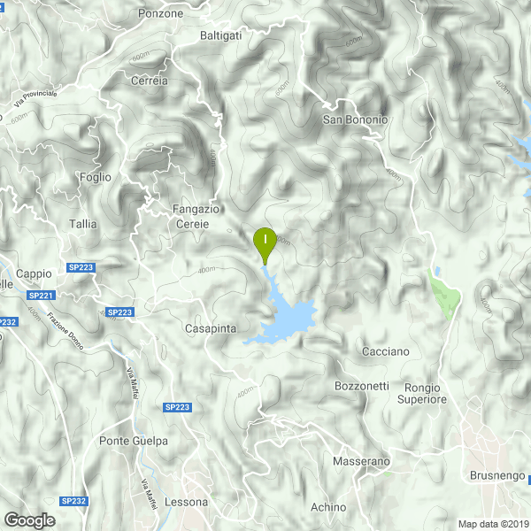 Le coordinate di questo lago a pagamento. Lat: 45.619741 Long: 8.207817