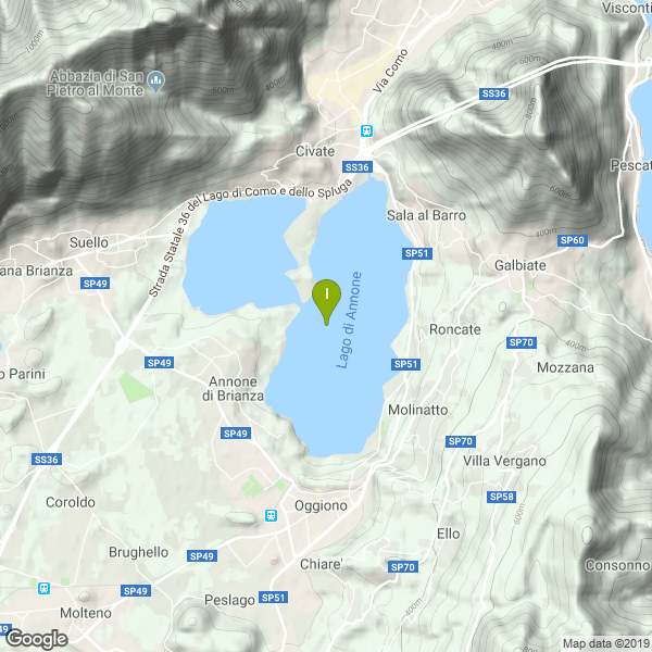 Le coordinate di questo lago a pagamento. Lat: 45.8098 Long: 9.346279