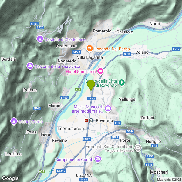 Il luogo di pesca. Lat: 45.9025451 Long: 11.0350796
