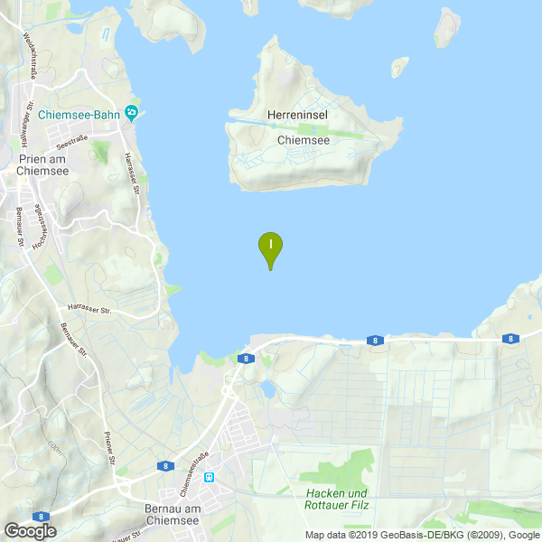 Le coordinate di questo lago a pagamento. Lat: 47.842658 Long: 12.392578