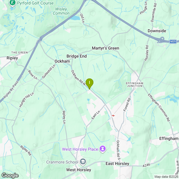 Il luogo di pesca. Lat: 51.2887780 Long: -0.4488697