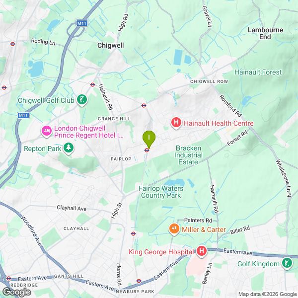 Il luogo di pesca. Lat: 51.6040270 Long: 0.0938393