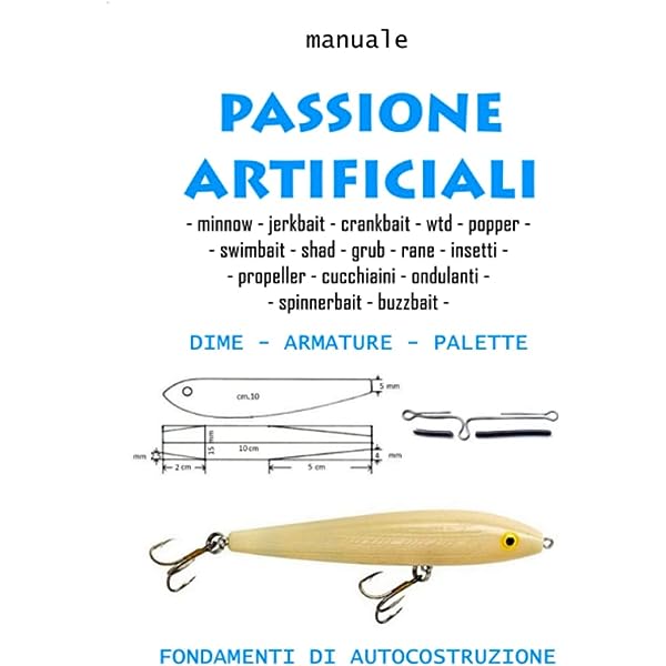 Libro per creare le tue esche artificiali