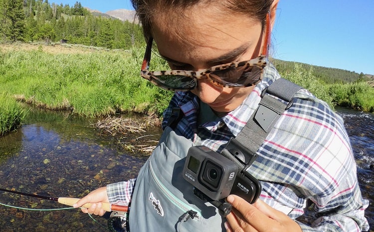 🐟 Riprendi le tue azioni di pesca - Noleggia la tua action cam