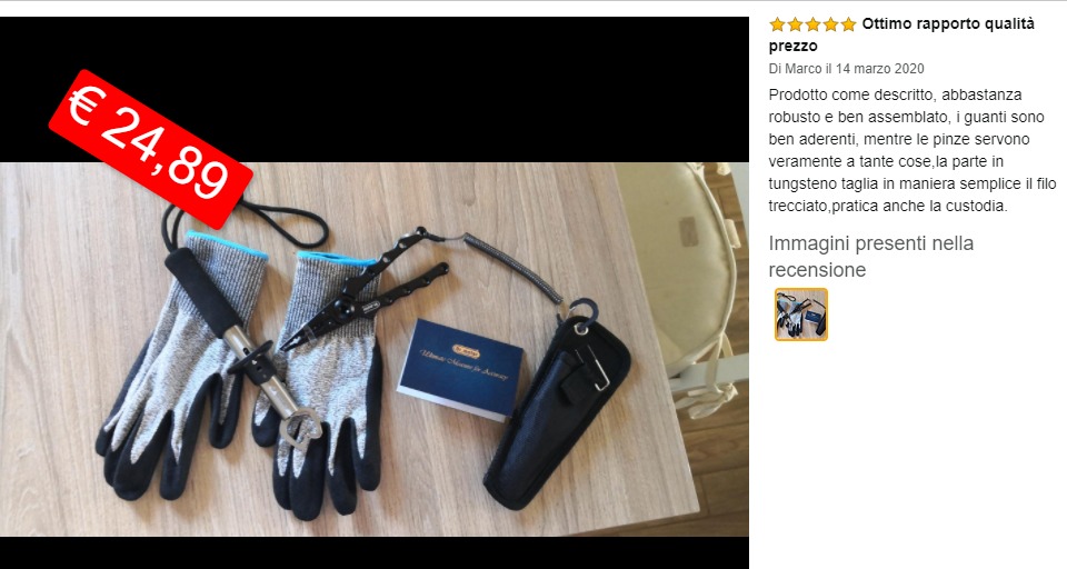 🎣 Provato per voi: Set di 3 pezzi per lo spinning⭐⭐⭐⭐