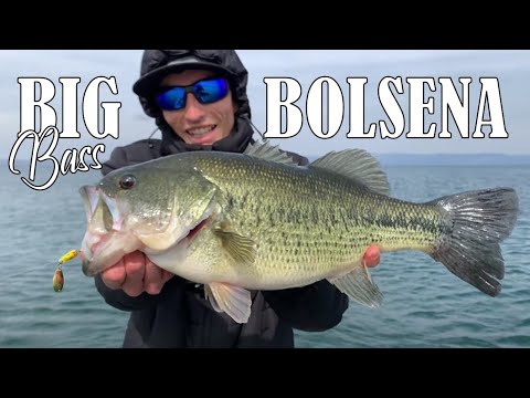 🎥Video: BASS FISHING a Bolsena! BIG BASS di inizio Primavera! (4K)