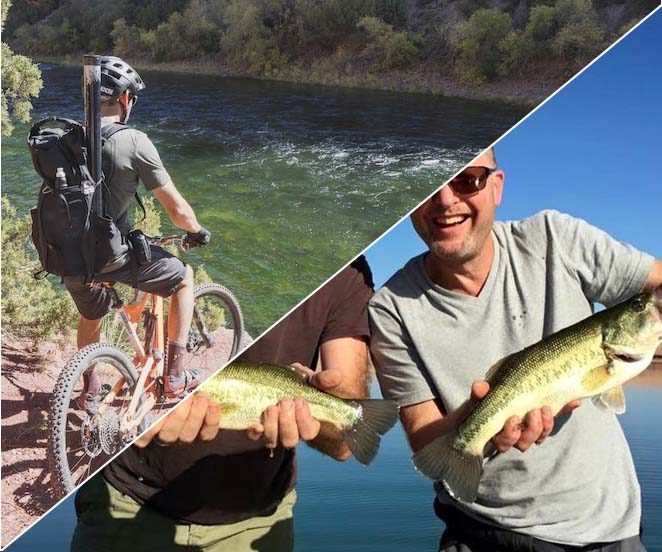 Spinning sul lago di Corbara in mountain bike elettrica