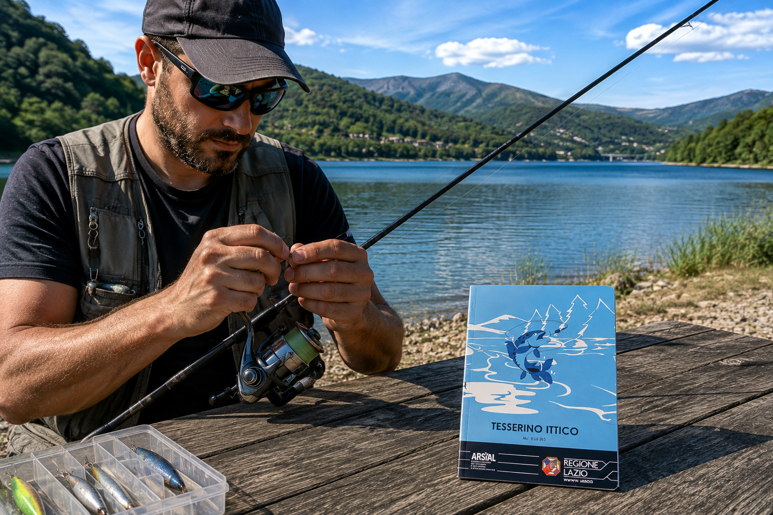 Lago del Salto - Tesserino Segna Catture