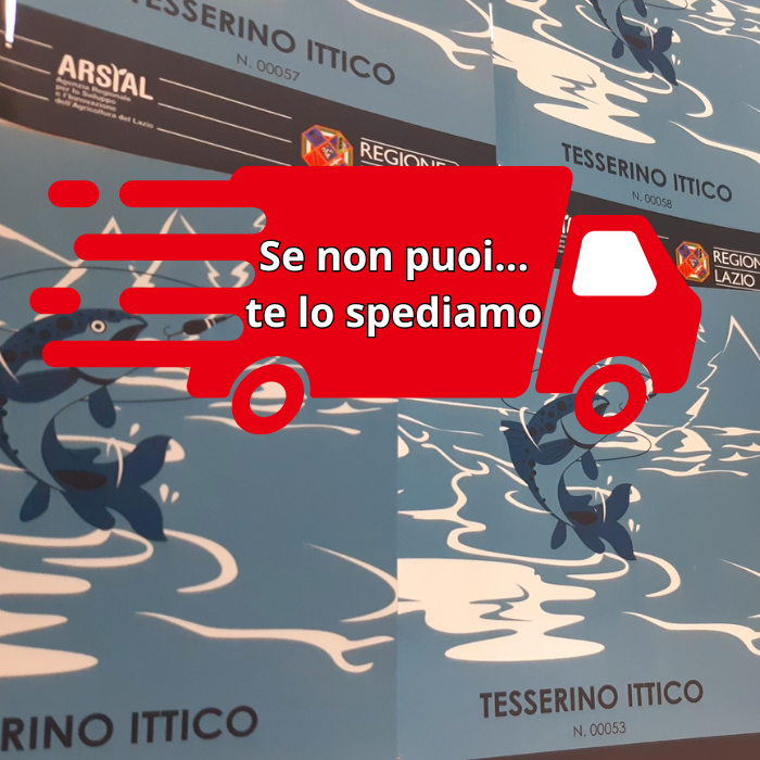 🎣Lazio - Tesserino segna catture ecco dove, telefoni e pdf...