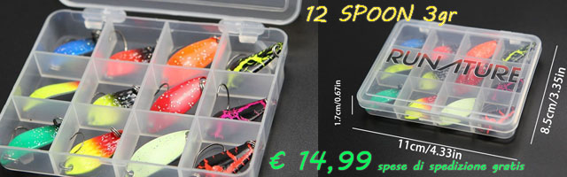 Acquista su Amazon questo spoon per la trout area